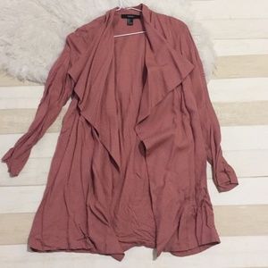 Forever 21 Light blush pink spring trench